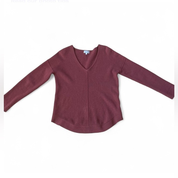 |Jigsaw| Oversized Wafer Wool/Cashmere Blend Sweater Jumper Woman’s Size Small - Picture 1 of 9